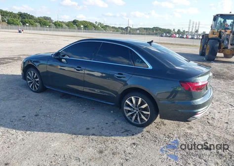 2021 Audi A4 Premium Plus 40 Tfsi Quattro S Tronic z USA, uszkodzony, nr VIN WAUBBAF40MN014909